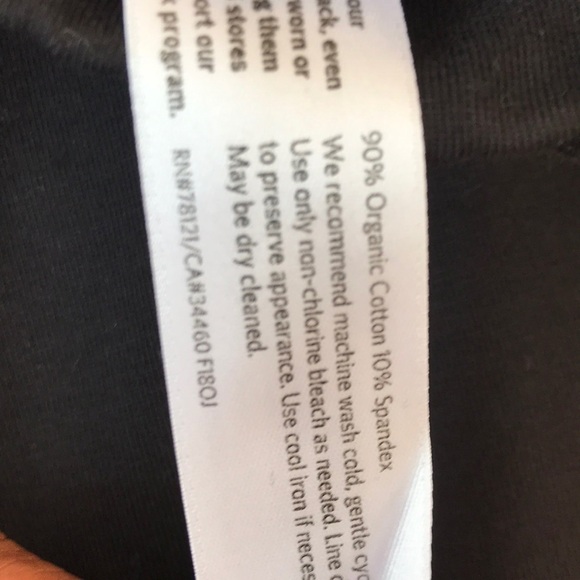 NWT! EILEEN FISHER Size XXS/TTP black slim pants - Picture 5 of 8